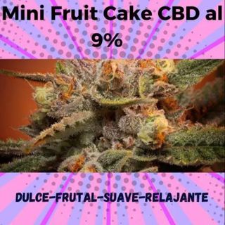 20g Mini Fruit Cake CBD 9%