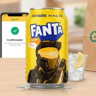 Fanta limón 330 ml