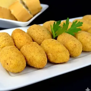 CROQUETA DE QUESO CON OREGÁNO