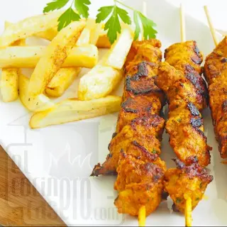 Pinchos con patatas