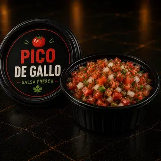 Tarrina de pico de gallo