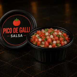 Tarrina de pico de gallo