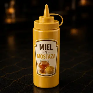 Salsa de miel y mostaza