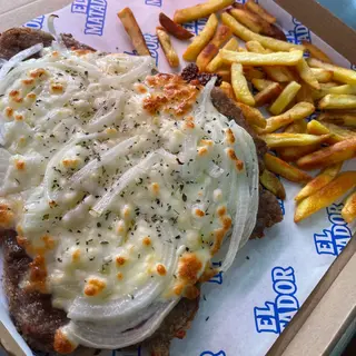 Milanesa Fugazzeta