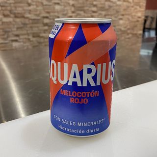 Aquarius melocoton rojo 330ml
