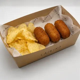Croquetas de jamón ibérico (x3)