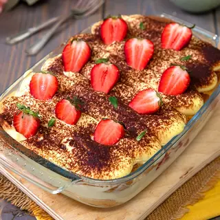 Tiramisú Casero