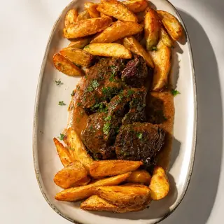 Carrilada de Cerdo y Papas