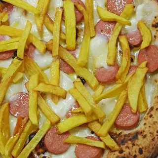 Pizza con Patatinas
