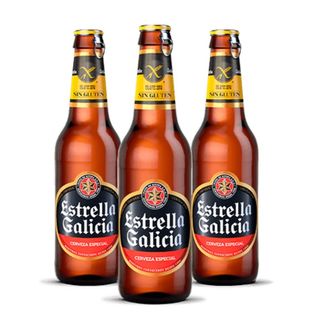 Botellín Estrella Galicia Sin Gluten 220ml.