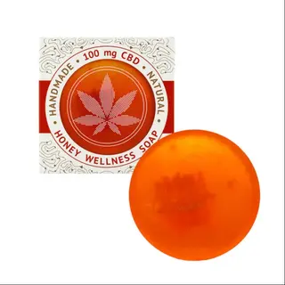 Cannaline Jabón Artesanal Honey Wellness 100mg CBD