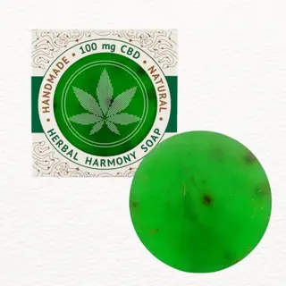 Cannaline Jabón Artesanal Herbal Harmony 100mg CBD