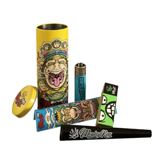 Monkey King Caja de Lata Redonda ( el modelo puede variar)