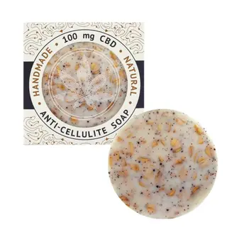 Cannaline Jabón Artesanal Anti-Celulitis con CBD (100mg)