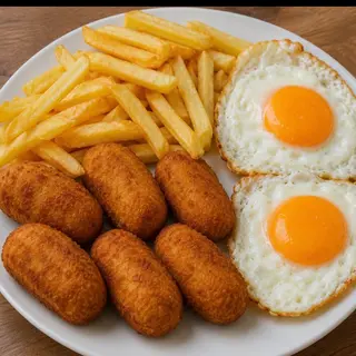 Combinado de croquetas de pollo