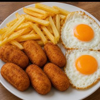 Combinado de croquetas de pollo