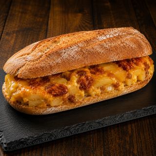 Bocadillo Tortilla de patata y chorizo