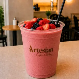 Batido de Fresa y Frutos Rojos