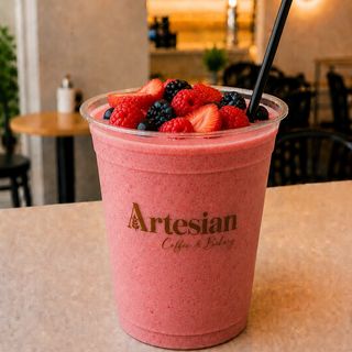 Batido de Fresa y Frutos Rojos