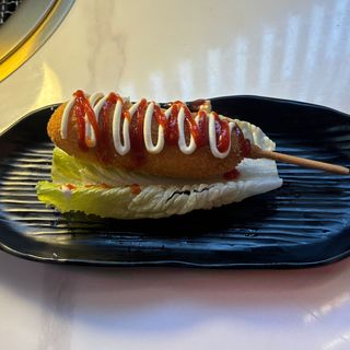 Corndog Coreano Vegetariano