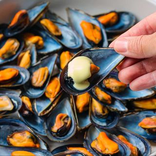 Mejillones al vapor