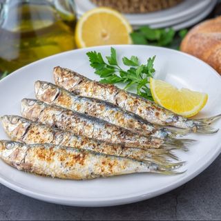 Sardinas a la plancha
