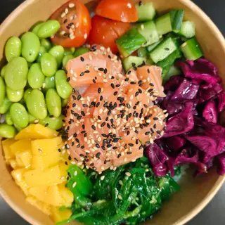 Poke salmón