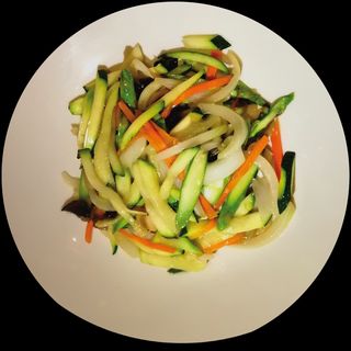 222 Verdura salteadas wok