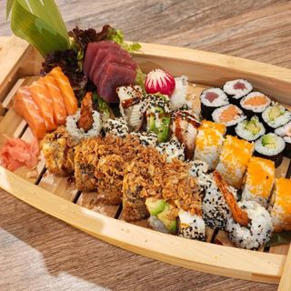 164 sushi y sashimi weitao 34 uds