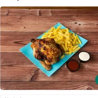 Menú Pollo Asado (Entero)