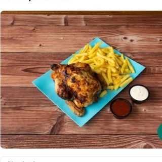 Menú Pollo Asado (Entero)