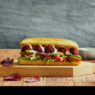 Bocadillo de falafel