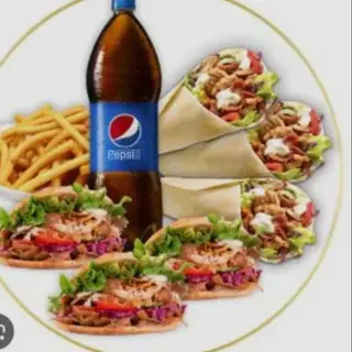 Oferta 6 (4 kebab o 4 durum)