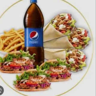 Oferta 6 (4 kebab o 4 durum)