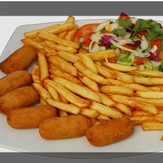 Menú croquetas
