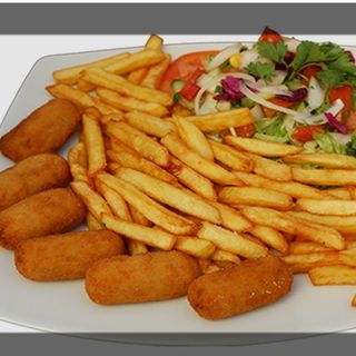 Menú croquetas