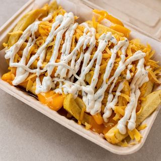 Cheesy Garlic Chips