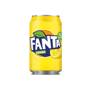 Fanta Limón lata 330ml.