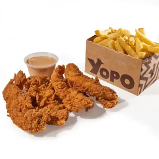 Promo 4 Tenders con Patatas