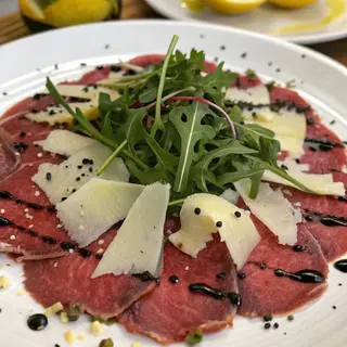 Carpaccio de bresaola