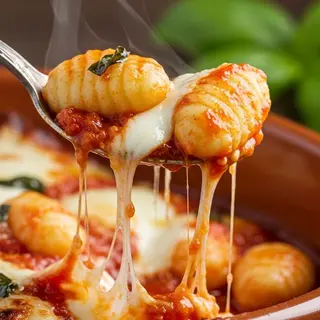 Gnocchi cuatro quesos