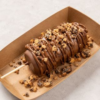 Chocoplátano De Chocolate Con Leche Y Chips