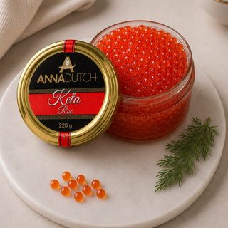 Caviar de salmón chum premium (Alaska)