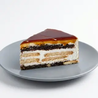 Tarta De Galleta Con Caramelo