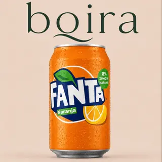Fanta Naranja lata 330ml.