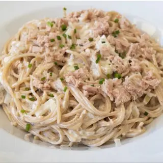 Espaguetis con atun