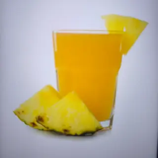 Zumo de piña