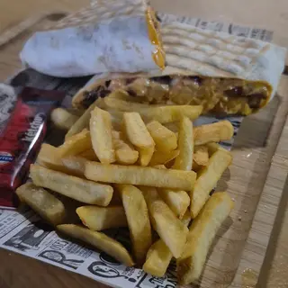 compras un menú de tacos cordón bleu y te llevas gratis un Hamburguesa de pollo infantil