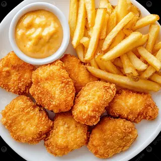 Naget con patatas