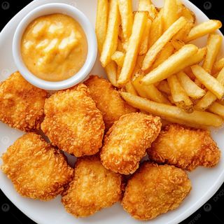 Naget con patatas